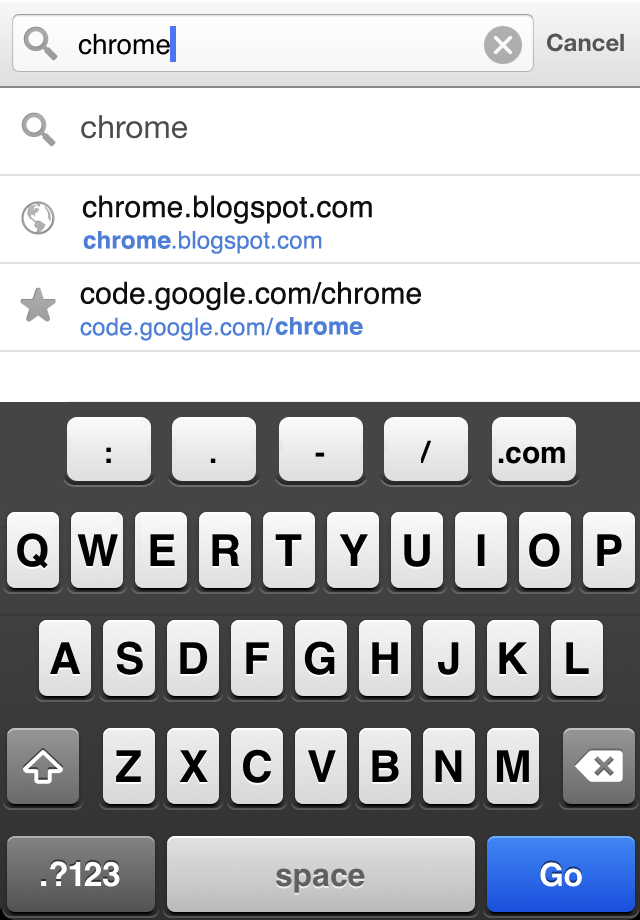 iPhone Screenshot 1